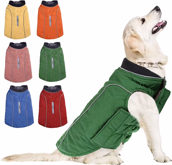 하네스 구멍이 있는 겨울 두꺼운 따뜻한 야외 재킷